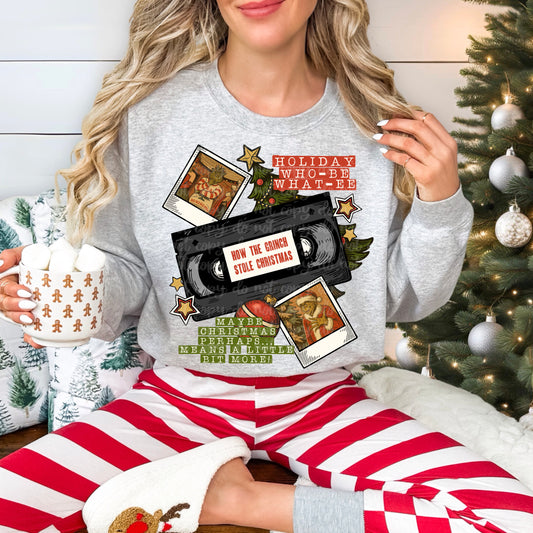 Green Guy VHS PNG Design