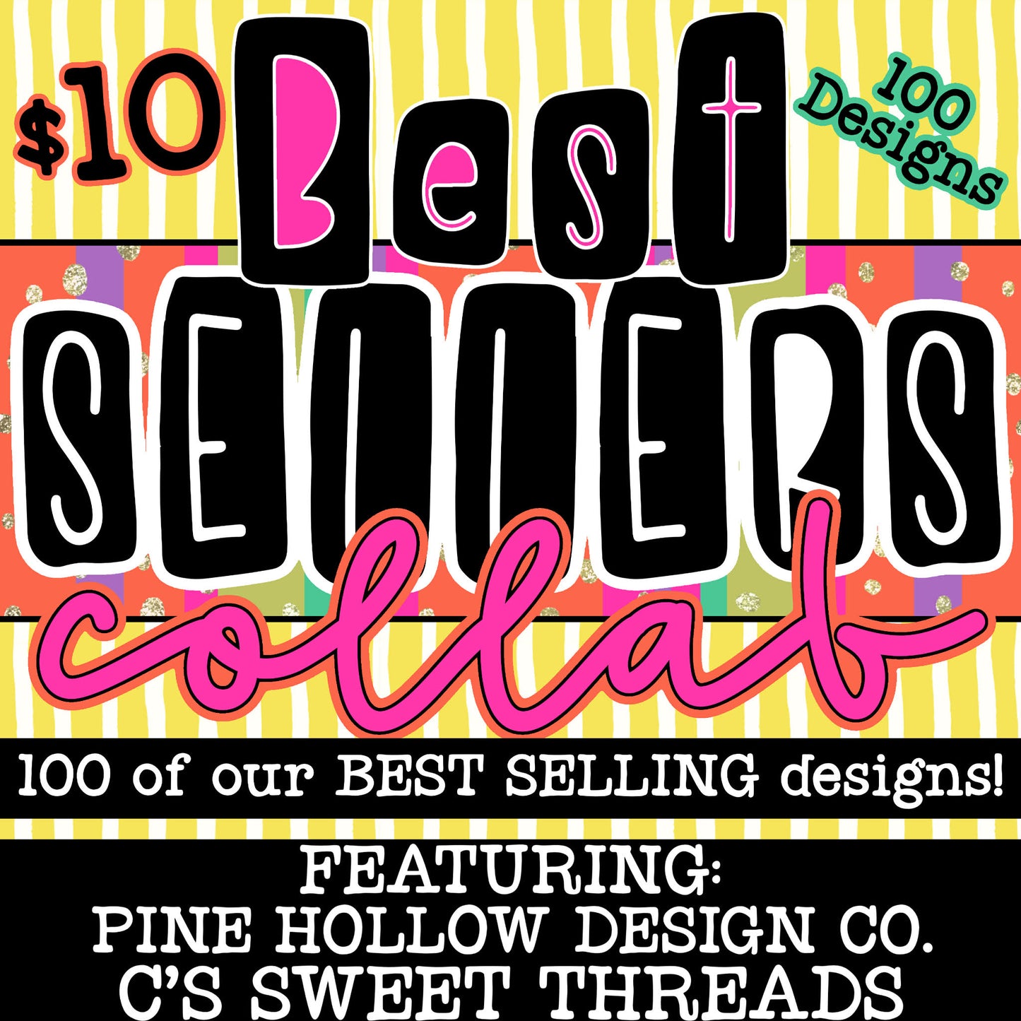 BESTSELLERS COLLAB W/ C'S SWEET THREADS