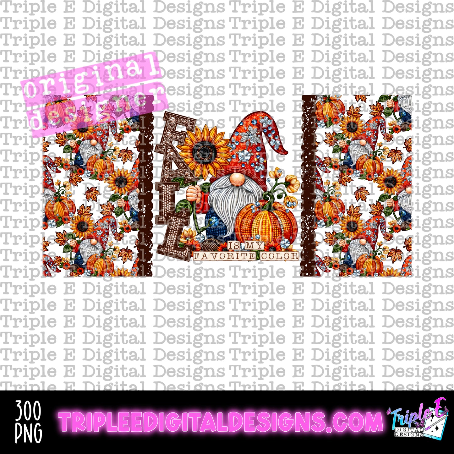 Fall is My Favorite Color Libbey PNG Design