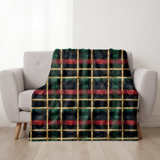 Christmas Plaid Seamless PNG Design