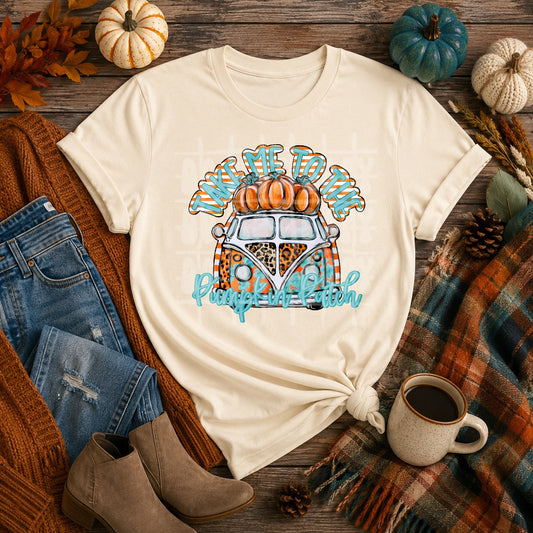 Take Me To The Pumpkin Patch PNG Design