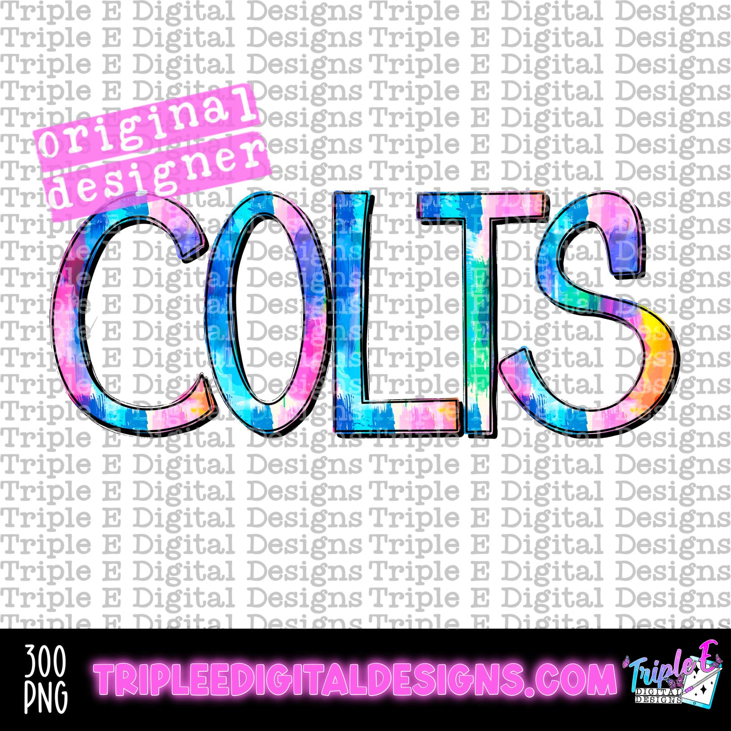 Colts WC PNG Design