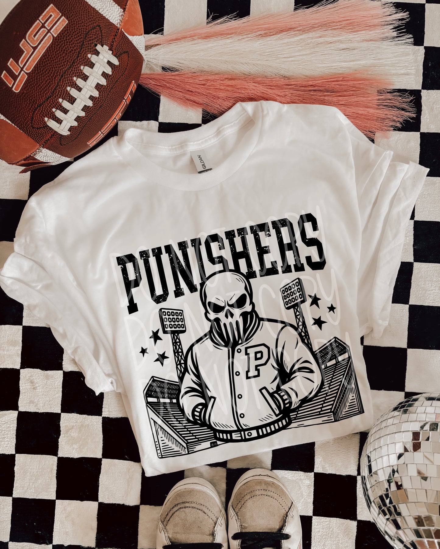 Punishers Letterman PNG Design