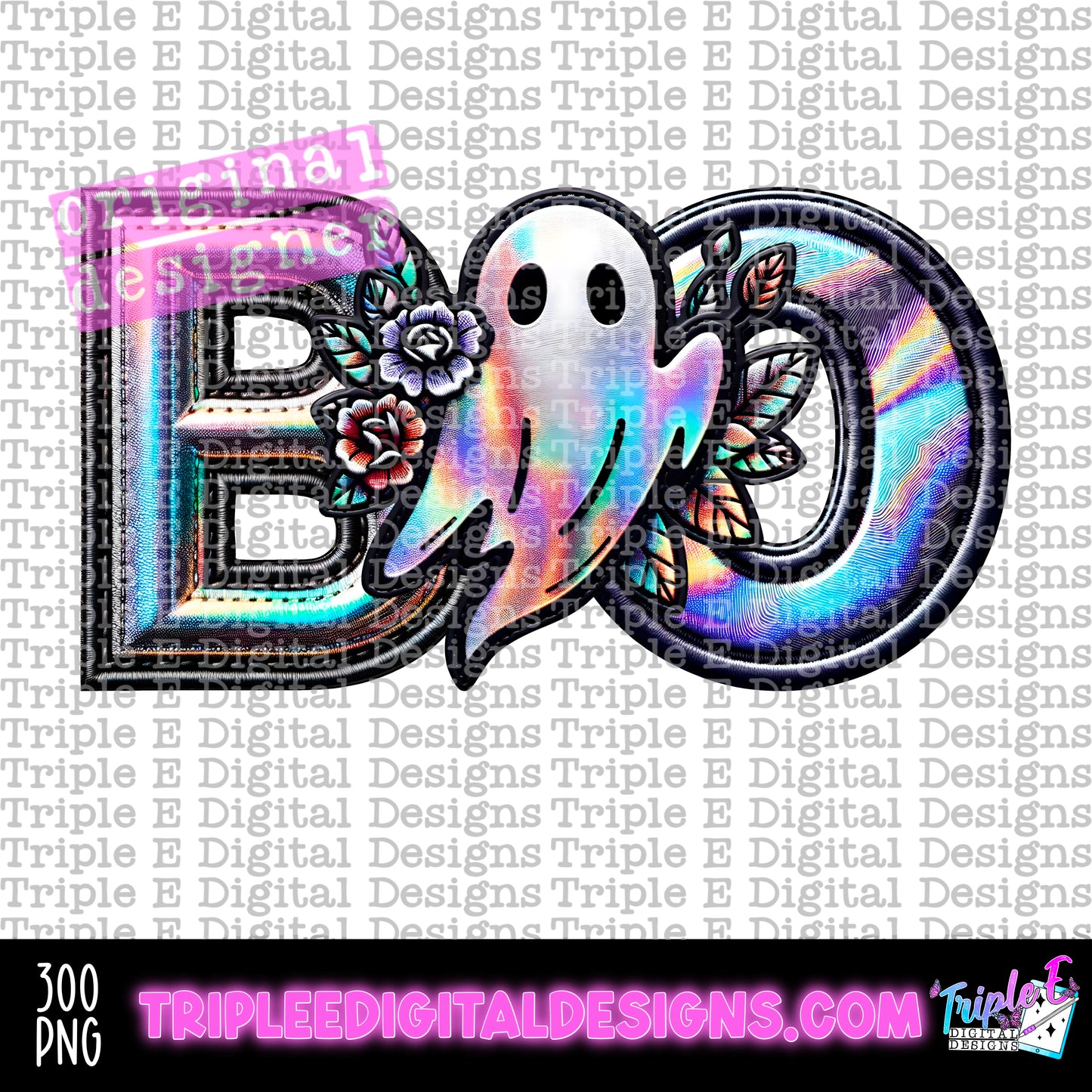 Holo Boo PNG Design