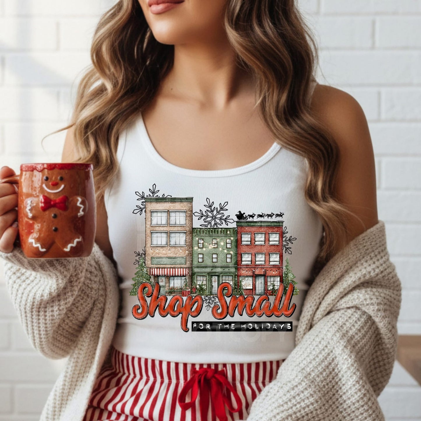 Shop Small For The Holidays PNG Design