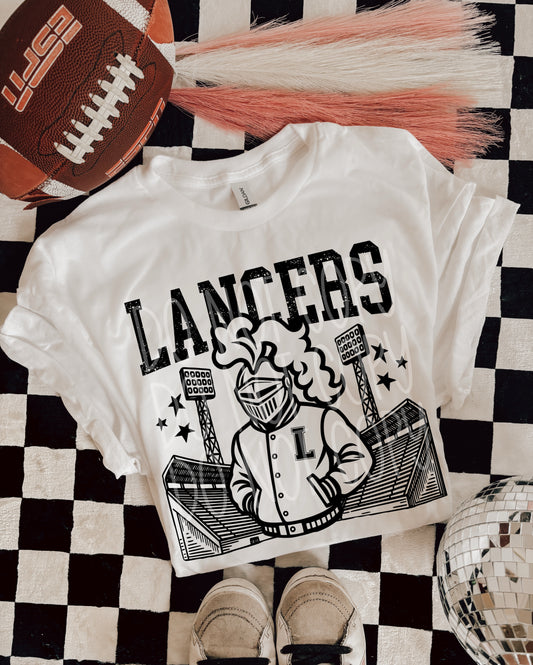 Lancers Letterman PNG Design