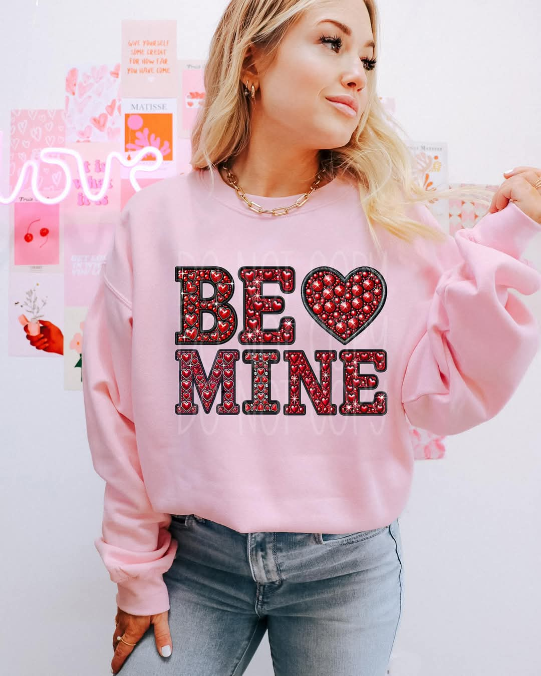 Be Mine PNG Design