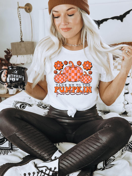 Take Me To The Pumpkin Patch PNG Design
