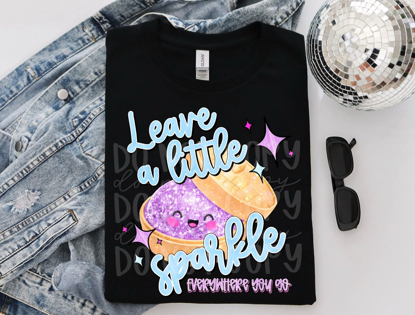 Leave A Little Sparkle PNG Design