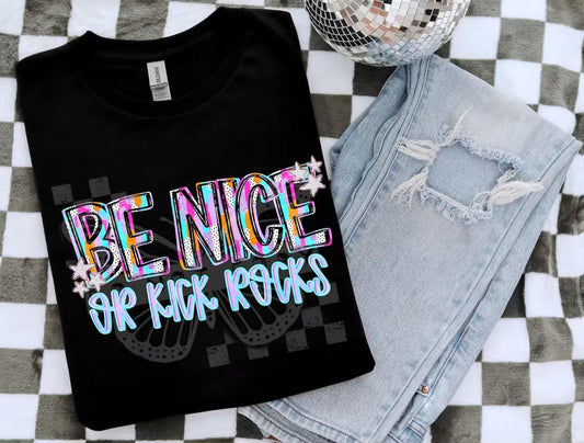 Be Nice PNG Design