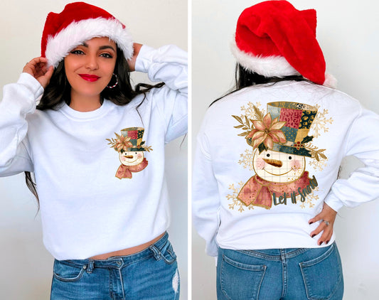 Let It Snow PNG Design