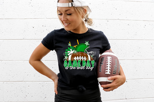 Green Game Day PNG Design