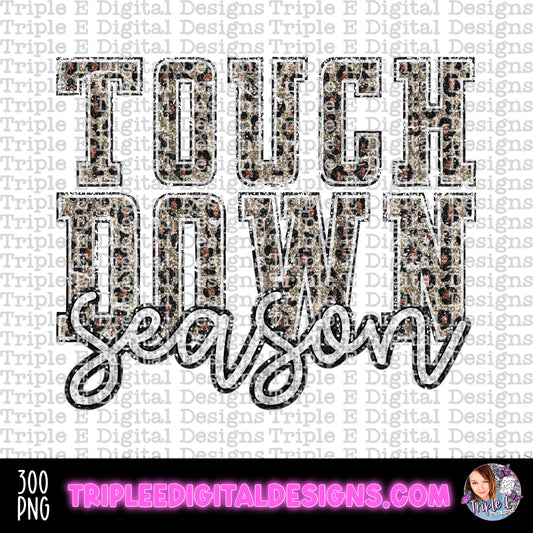 Touchdown Season Design PNG