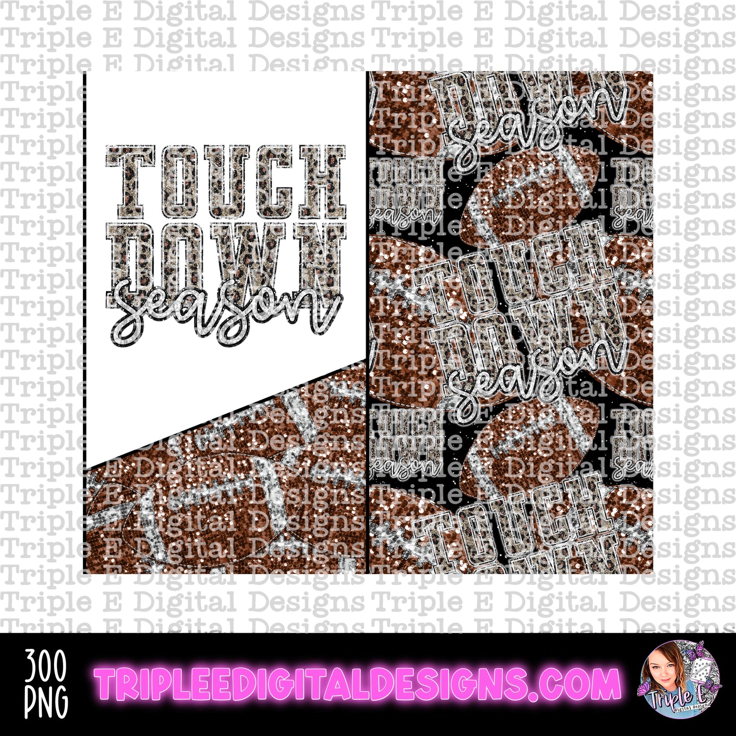 Touchdown Season Tumbler PNG