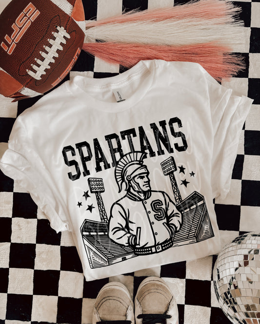 Spartans Letterman PNG Design