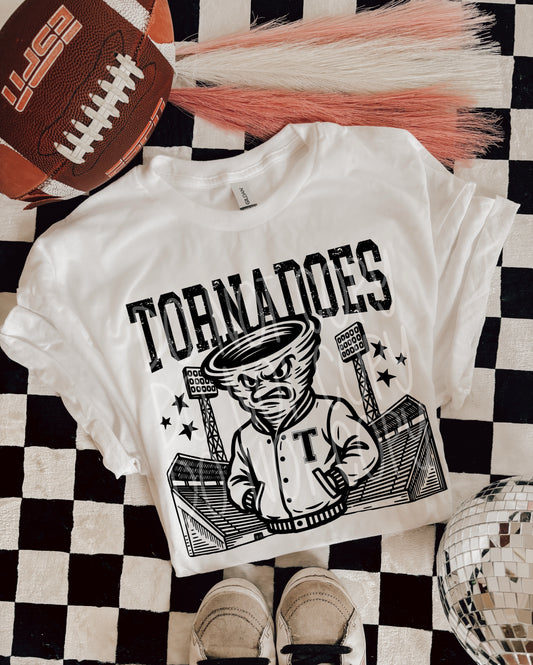 Tornadoes Letterman PNG Design