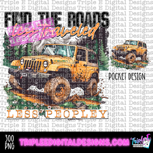 Find the Roads PNG Design