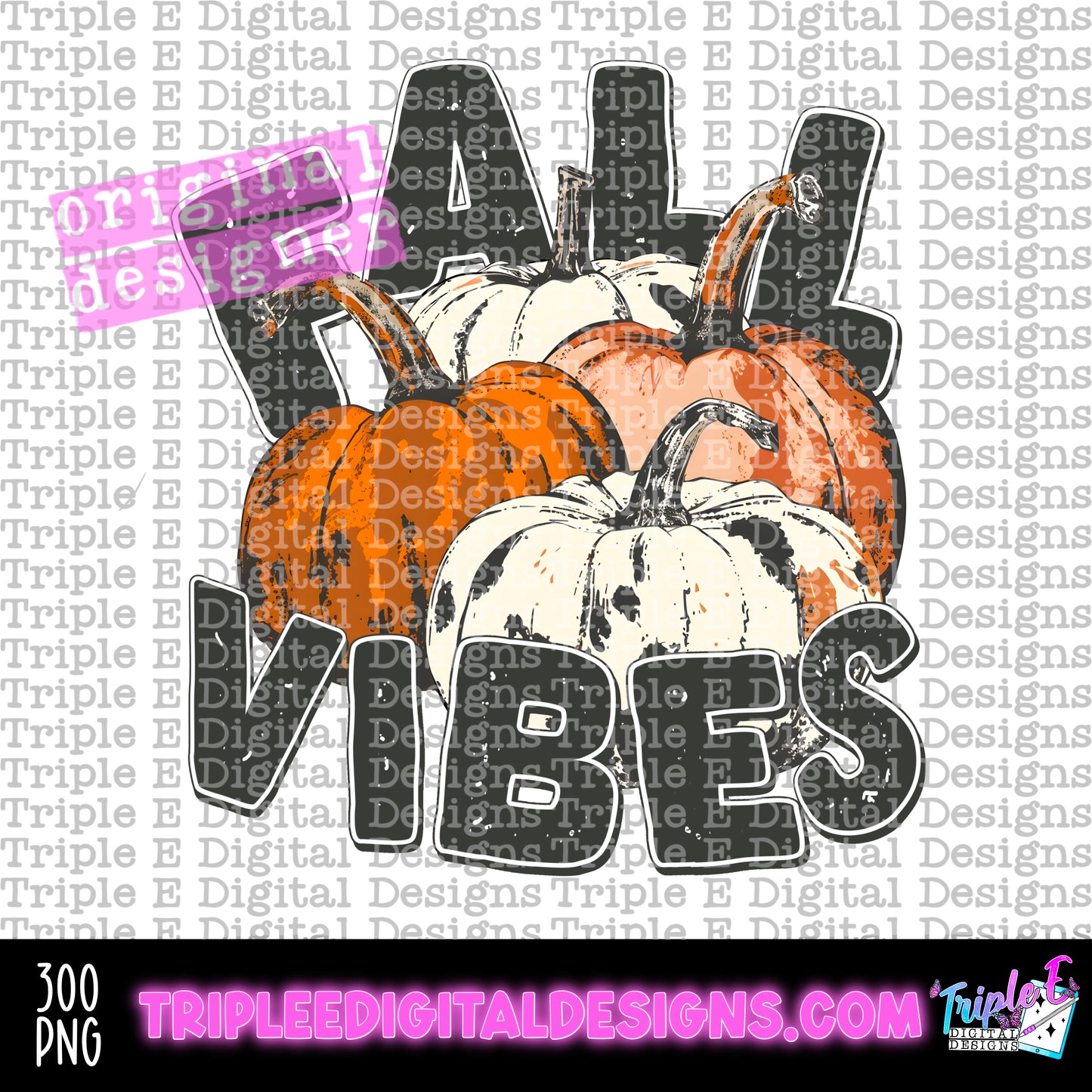 Fall Vibes PNG Design