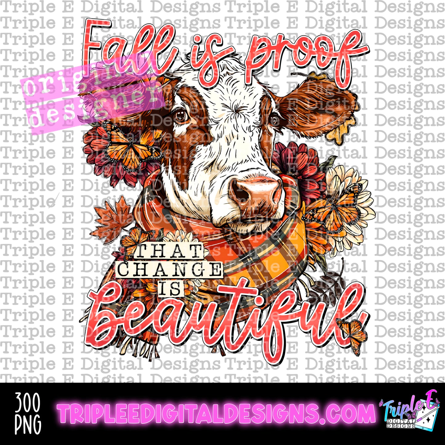 Fall Is Proof PNG Design