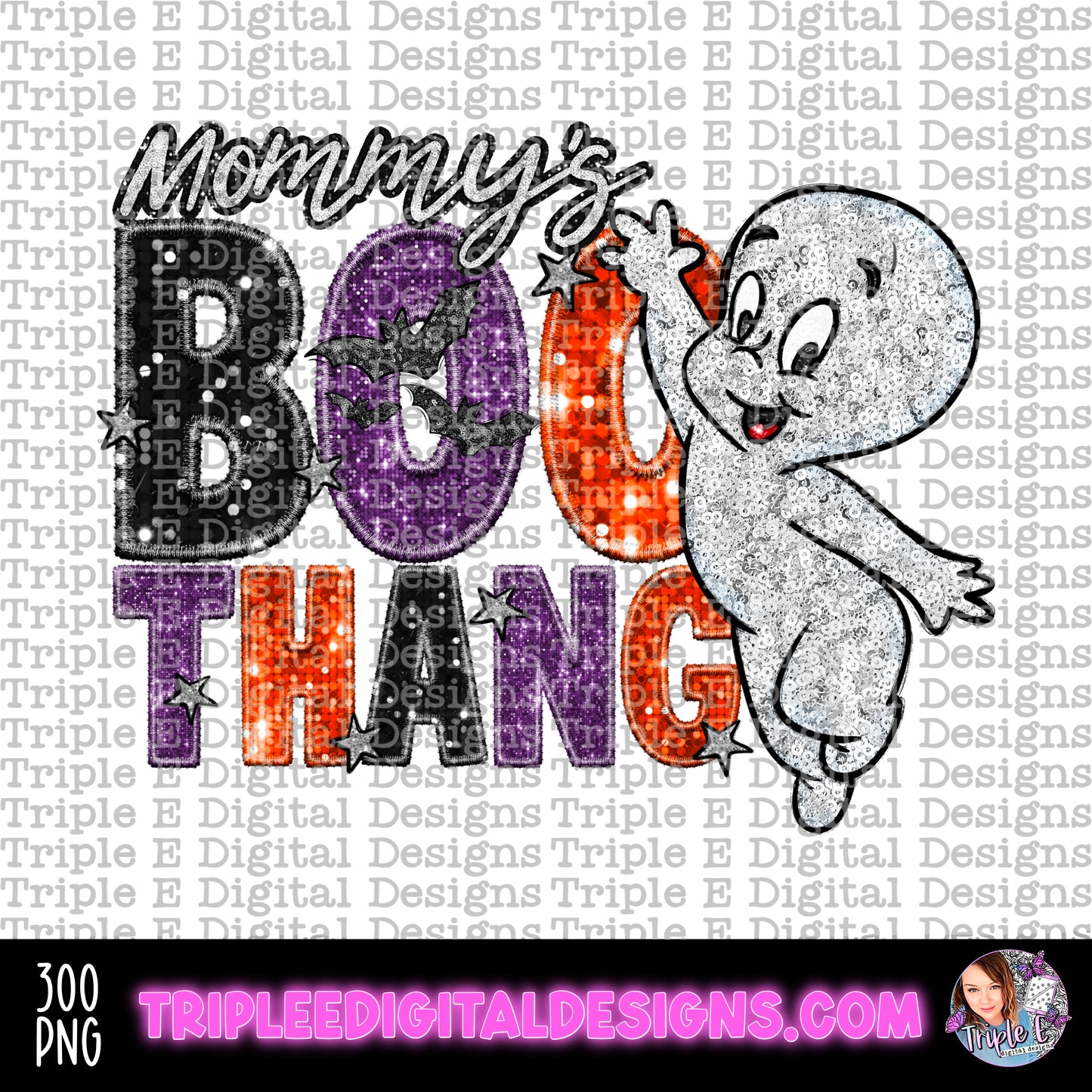 Mommys Boo Thang Design PNG