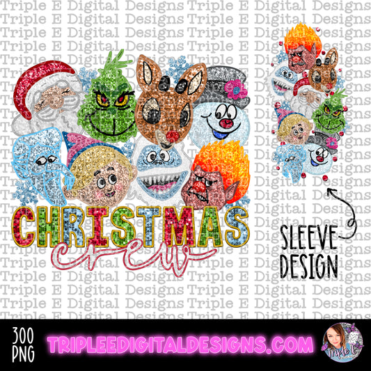 Christmas Crew PNG Design
