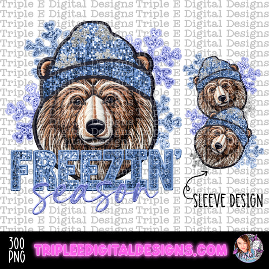 Freezin' Season PNG Design