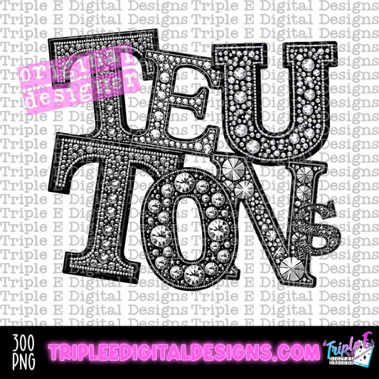 Teutons Rhinestone PNG Design