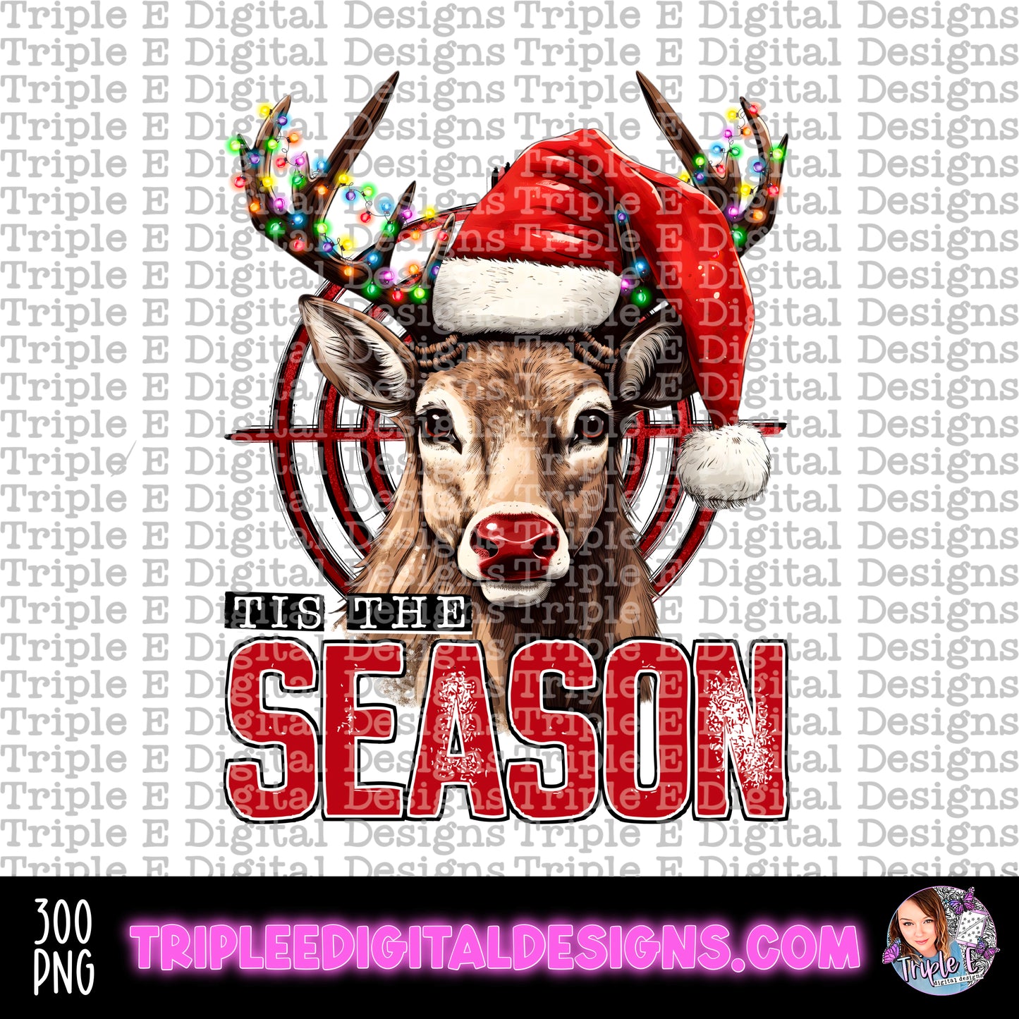 Tis The Season Hunting PNG Design