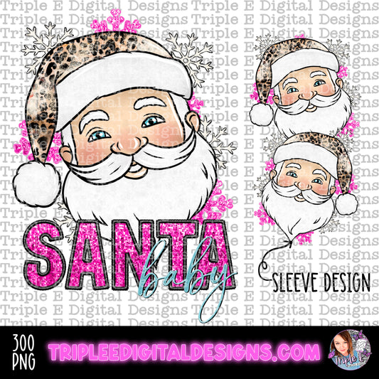 Santa Baby PNG Design