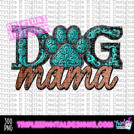 Dog Mama PNG Design