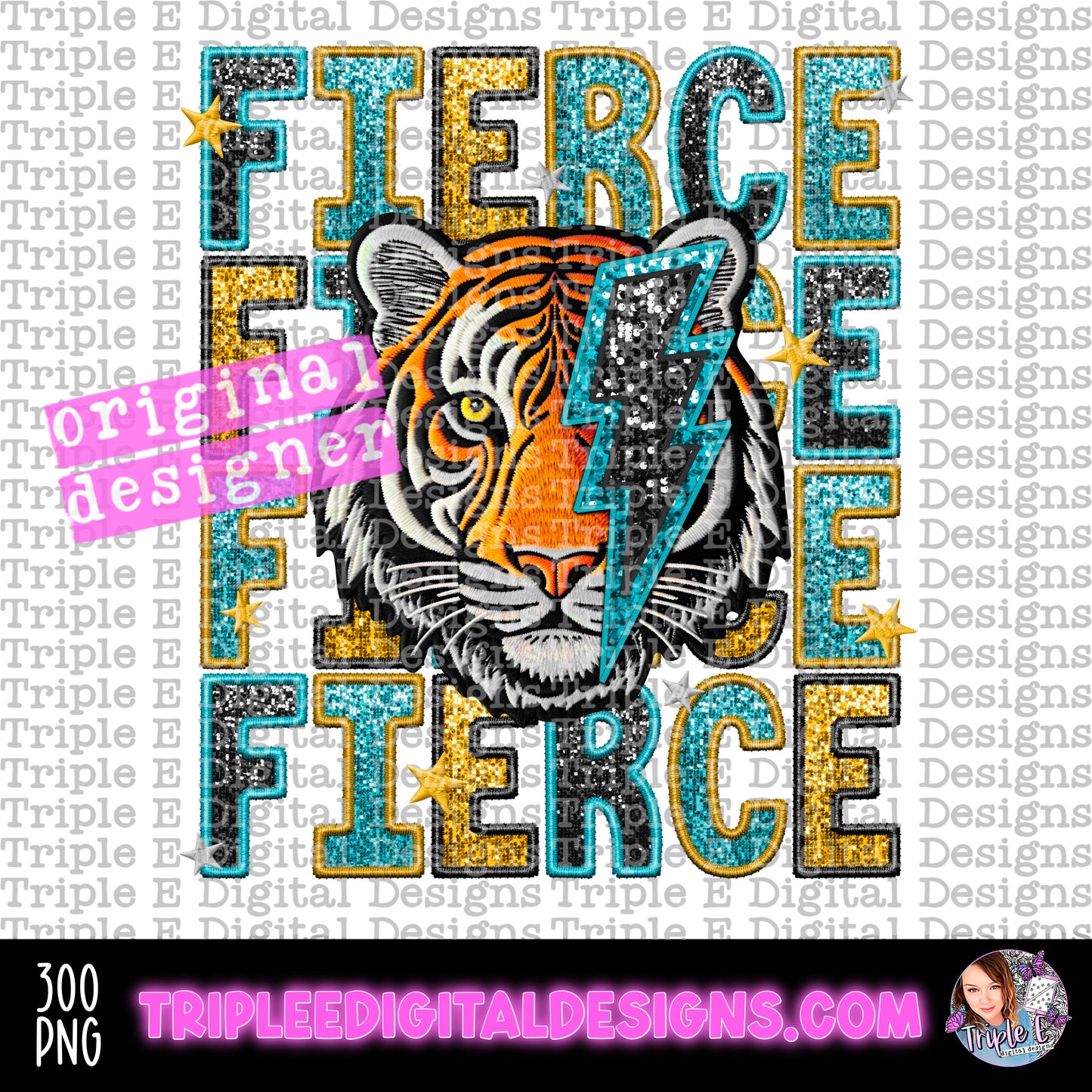 Fierce PNG Design