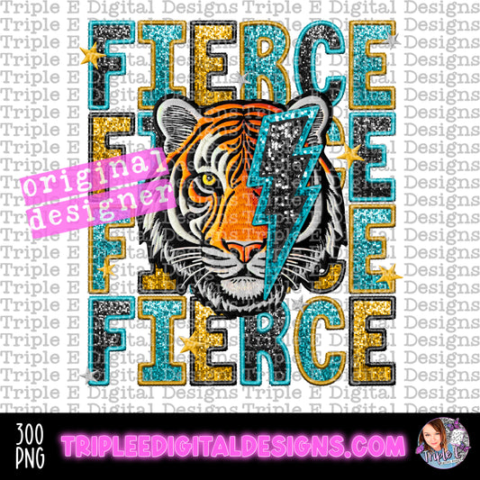 Fierce PNG Design