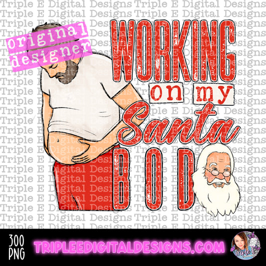 Working on my Santa Bod PNG