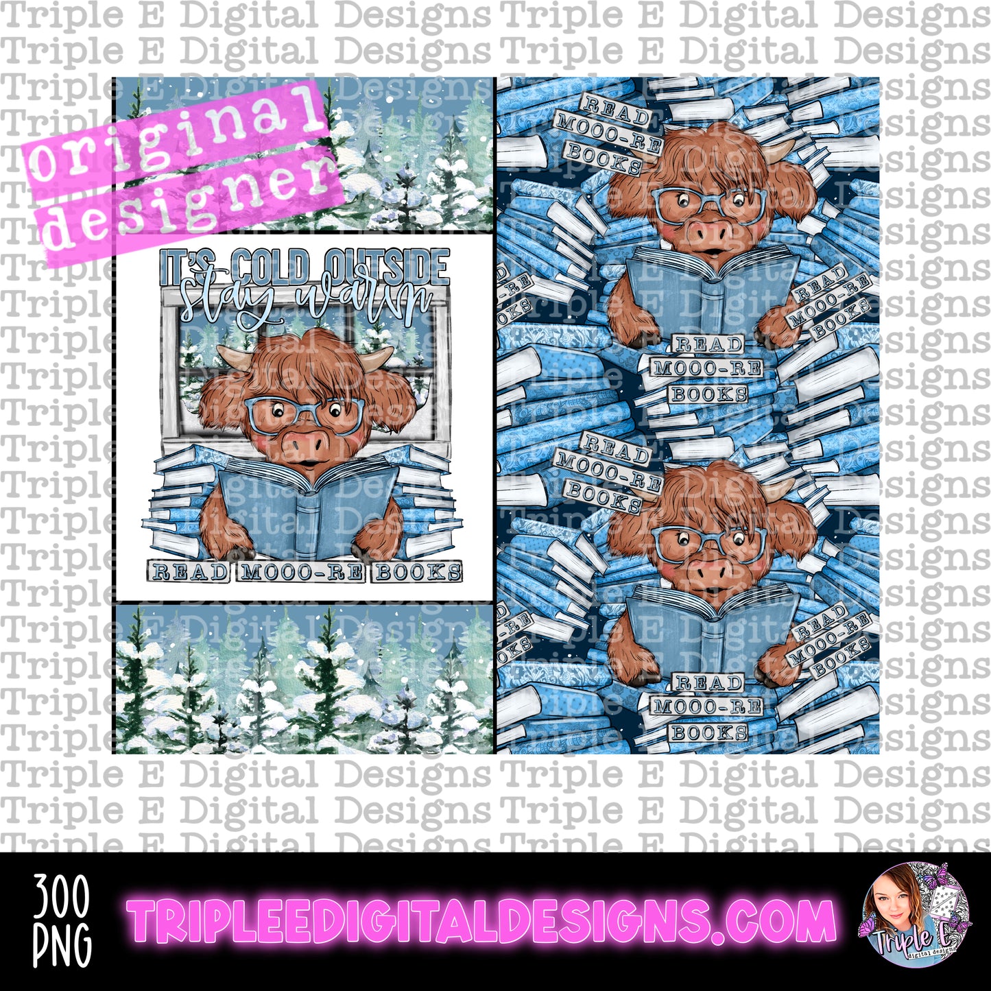 It's Cold Outside Tumbler PNG Design