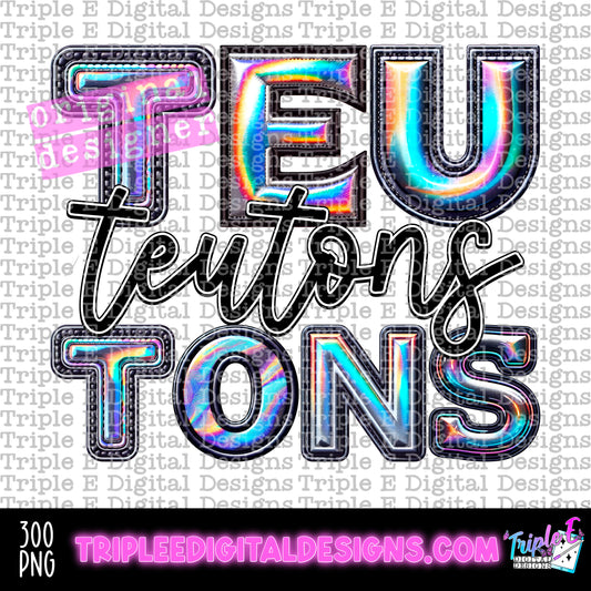 Teutons Holo PNG Design