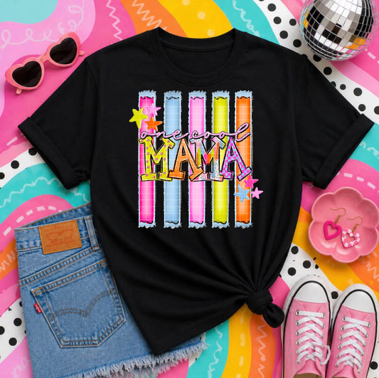 One Cool Mama PNG Design