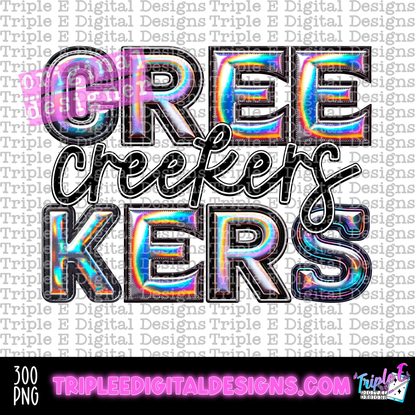 Creekers Holo PNG Design