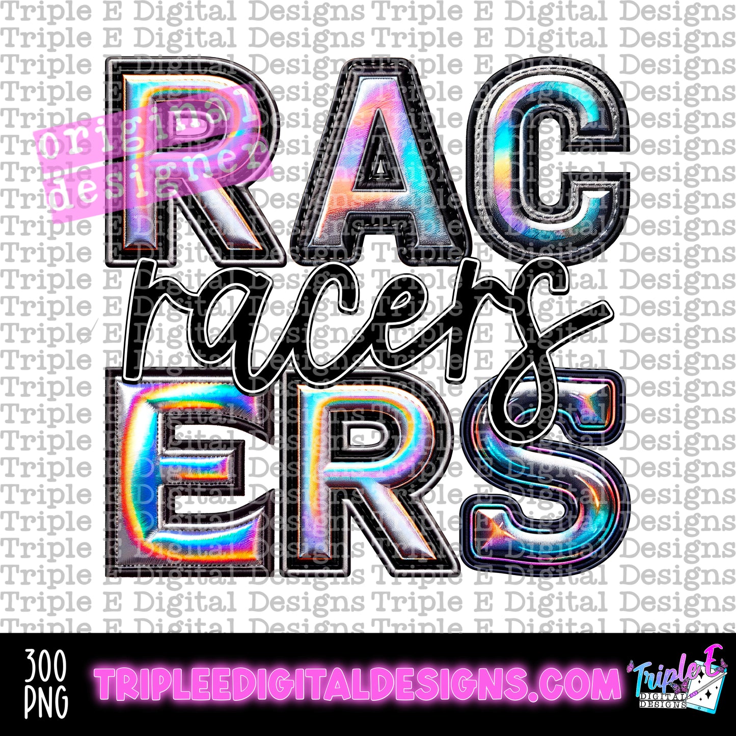 Racers Holo PNG Design