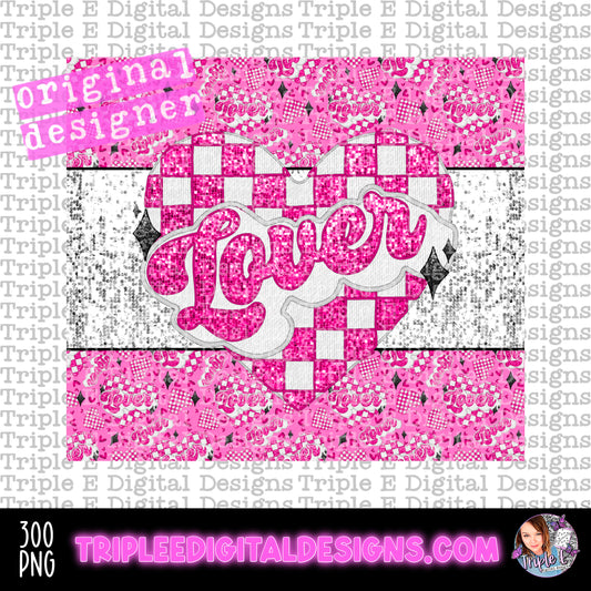 Lover Tumbler PNG Design