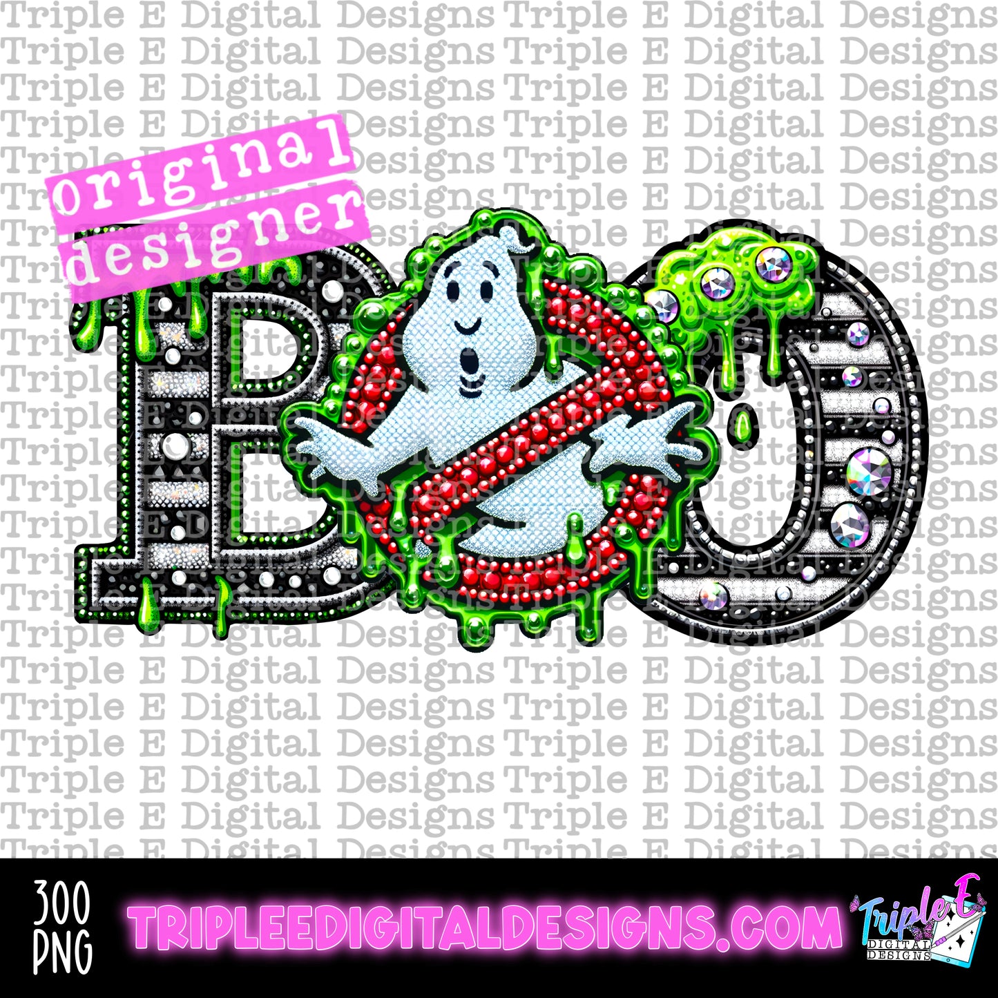 GB Boo PNG Design