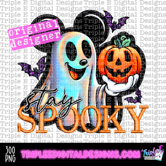 Stay Spooky PNG Design