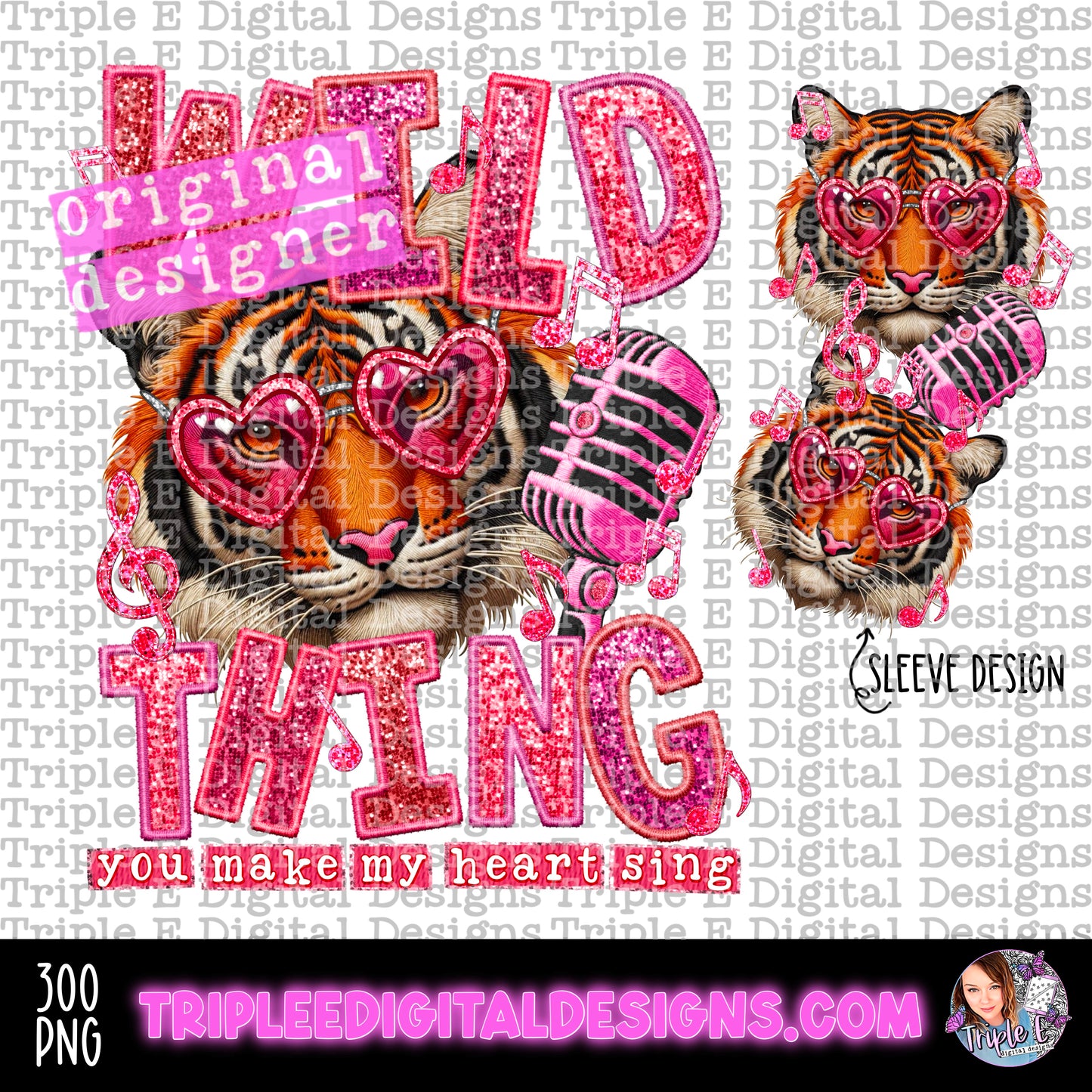 Wild Thing PNG Design