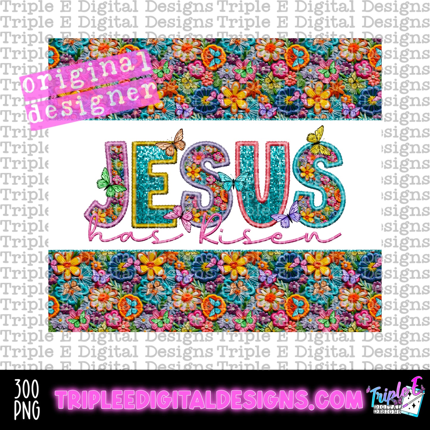 Jesus Has Risen Tumbler PNG Design