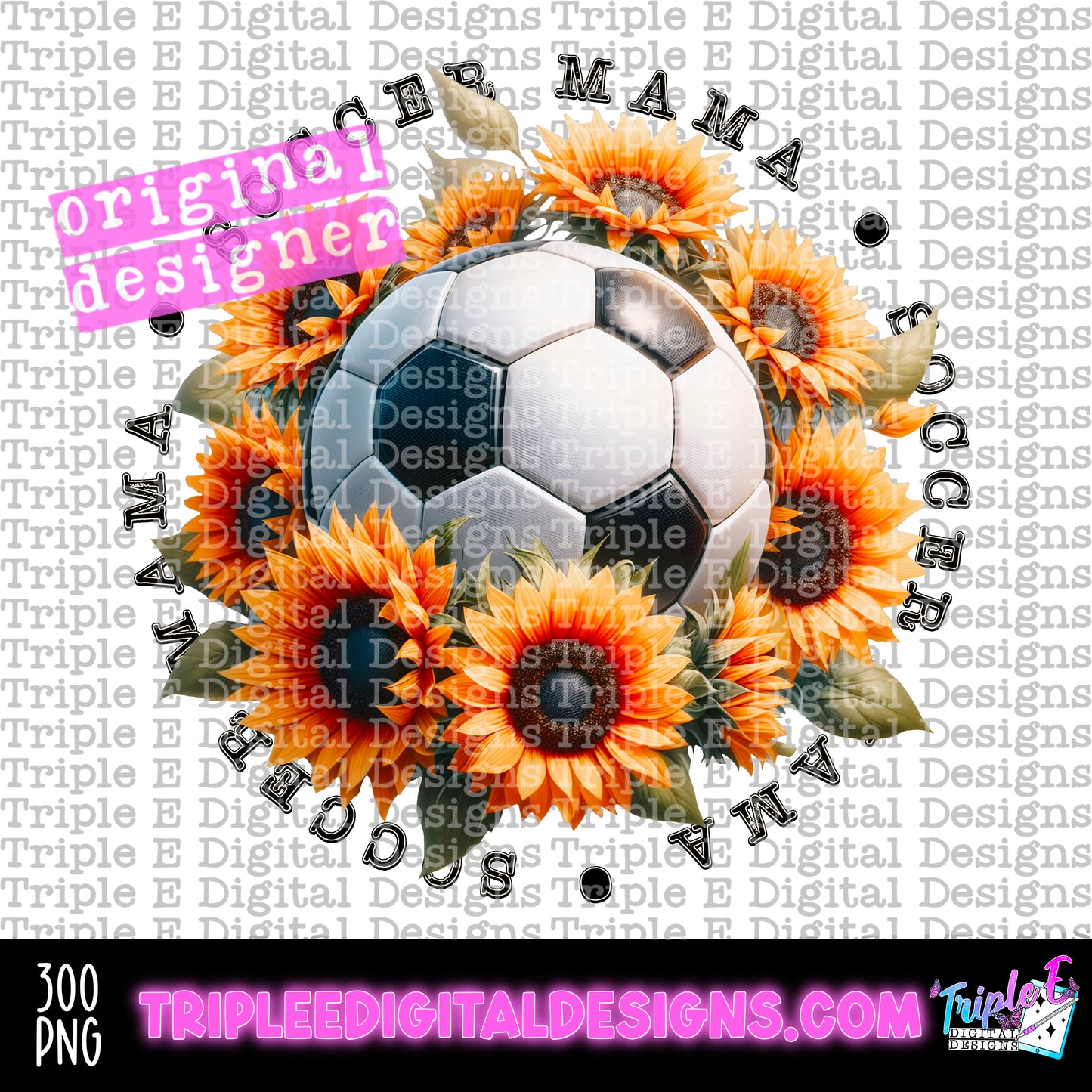 Soccer Mama PNG Design