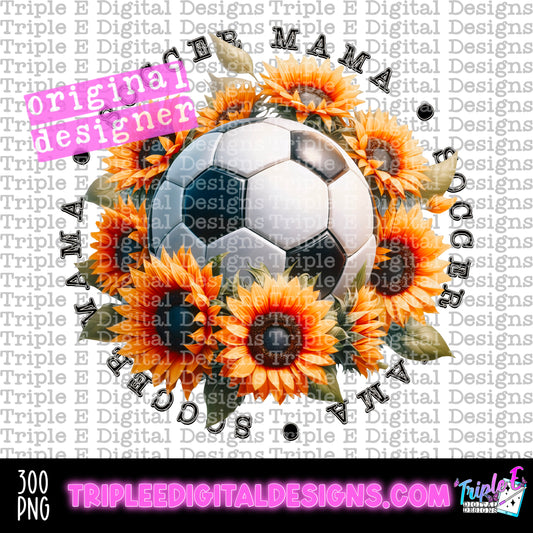 Soccer Mama PNG Design