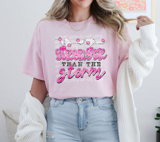 Stronger Than The Storm Hurricane Helene PNG Design