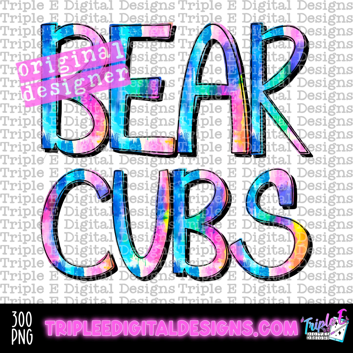 Bearcubs PNG Design