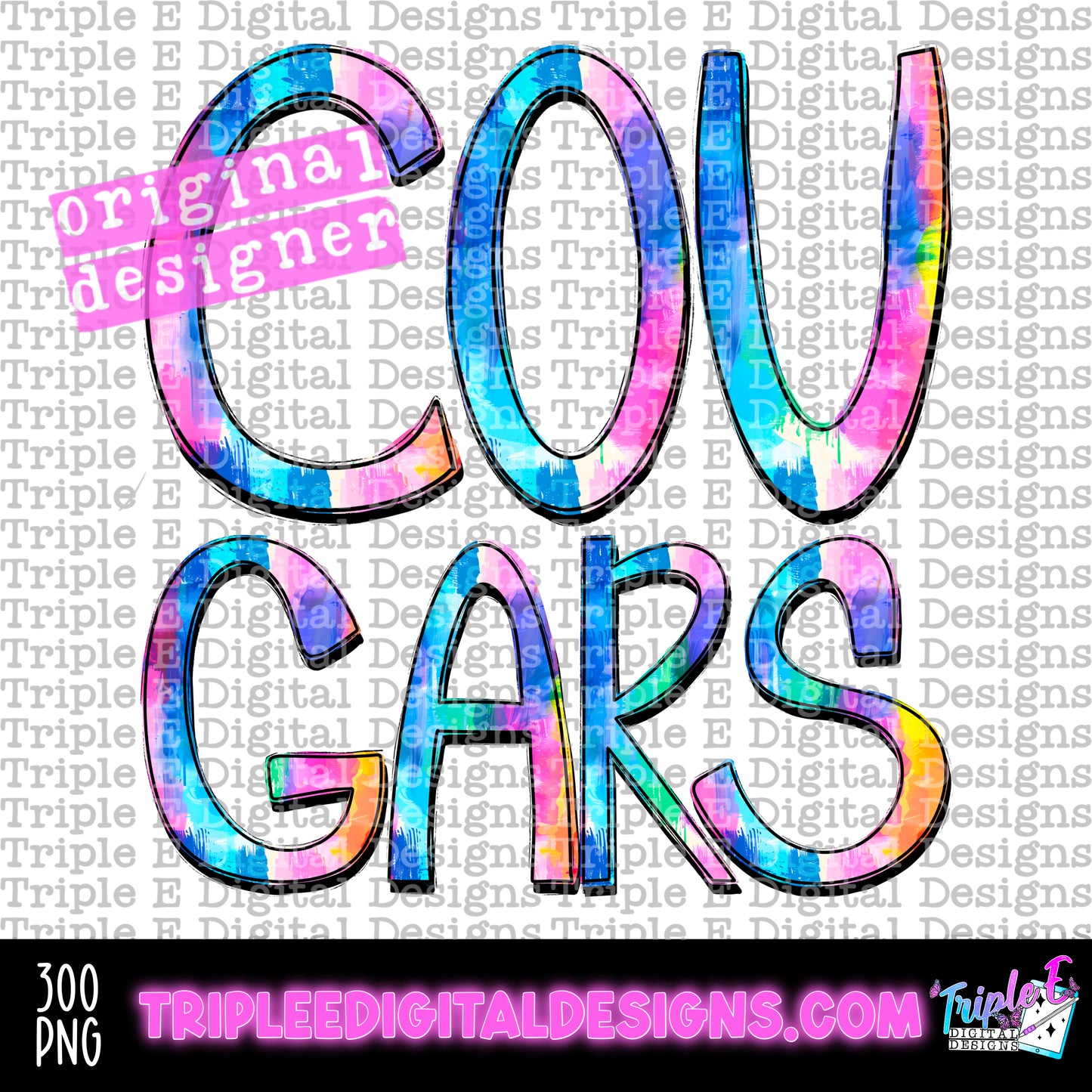 Cougars PNG Design