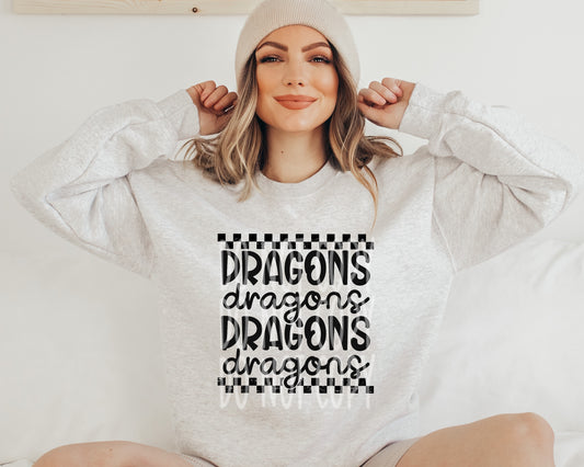 Dragons PNG Design