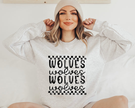 Wolves PNG Design